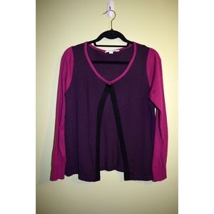 BODEN COLORBLOCK CARDIGAN sweater color block